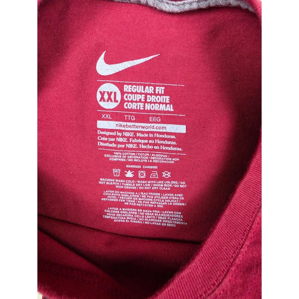 Nike Arizona Diamondbacks T-Shirt Mens XXL Red Dbacks Baseball MLB Graphic Y2K